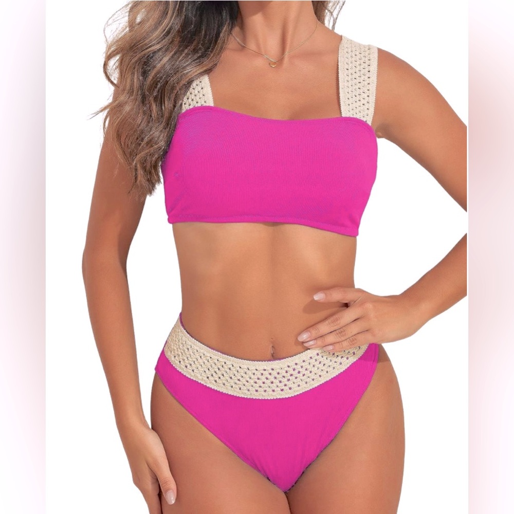 Wide Strap Bikini Set